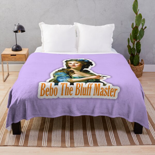 Item preview, Bebo The Bluff Master - Funny Classical Art Meme designed and sold by Kuber16.