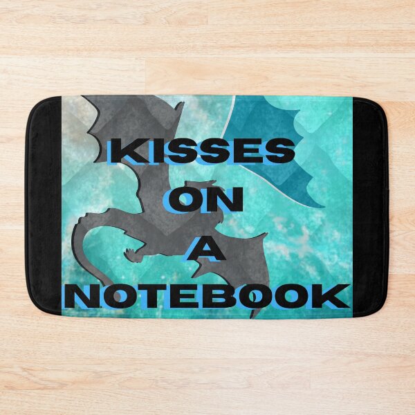 Item preview, kisses on a notebook designed and sold by builditdefendit.
