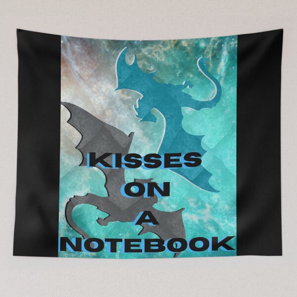 Item preview, kisses on a notebook designed and sold by builditdefendit.