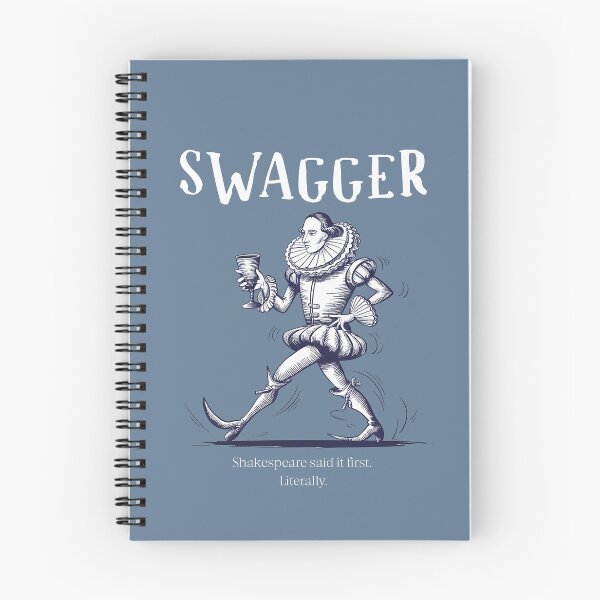 Item preview, Swagger – Shakespeare Said It First Modern Dark Academia designed and sold by theatrefinery.