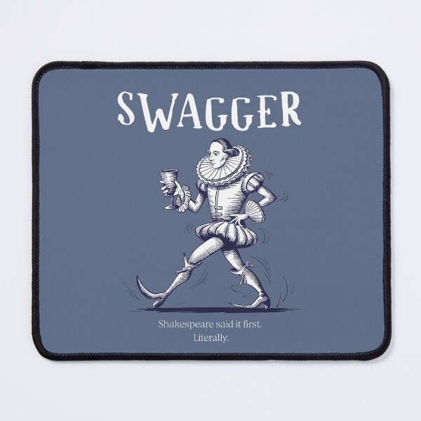 Item preview, Swagger – Shakespeare Said It First Modern Dark Academia designed and sold by theatrefinery.