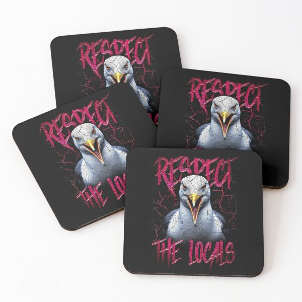 Item preview, Respect The Locals Funny Seagull Seaside designed and sold by JRRTs.