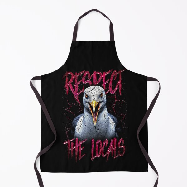 Item preview, Respect The Locals Funny Seagull Seaside designed and sold by JRRTs.