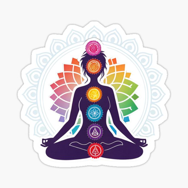 Aperçu de l'œuvre Méditation des chakras créée et vendue par Lucky 777.