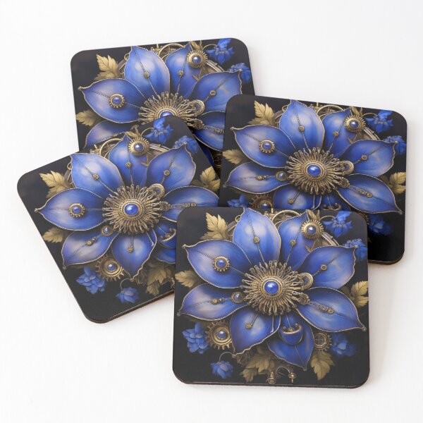 Item preview, Blue bonnet steampunk style designed and sold by Robert Lucio.