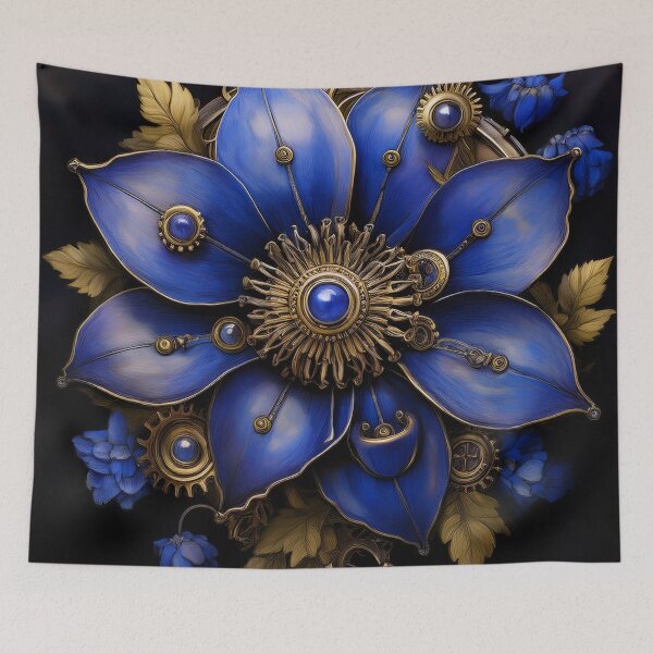 Item preview, Blue bonnet steampunk style designed and sold by Robert Lucio.