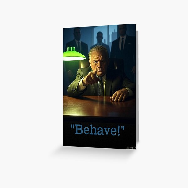 Item preview, Boss behave designed and sold by SteamyArt.