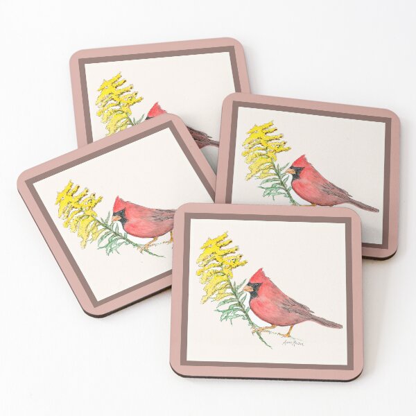 Item preview, Kentucky - state bird and flower designed and sold by Annie Mason Art.