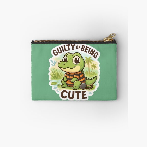 Item preview, Guilty of being cute alligator designed and sold by seahorse crossing.