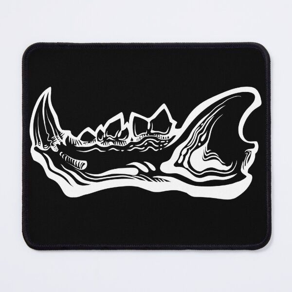 Item preview, Tiger Jawbone (Inverted Lines) designed and sold by PaleoPanthera.