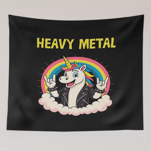 Item preview, Funny Rainbow Heavy Metal designed and sold by marosz12.