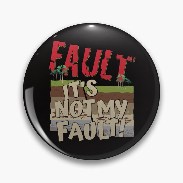 Item preview, Fault It's Not My Fault designed and sold by bumperbay.