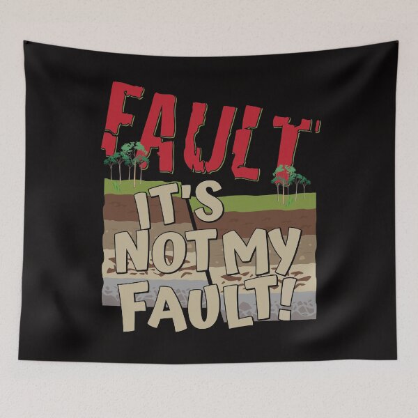 Item preview, Fault It's Not My Fault designed and sold by bumperbay.