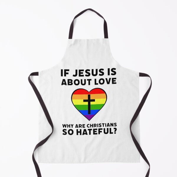 Item preview, If Jesus is about love why are Christians so hateful? designed and sold by Rachel the Artist .