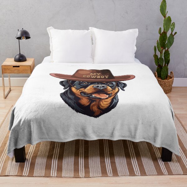 Item preview, Cowboy Rottweiler designed and sold by BritishDelights.