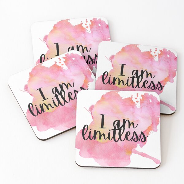 Item preview, Watercolor Affirmation - I am limitless designed and sold by GreenStardust.