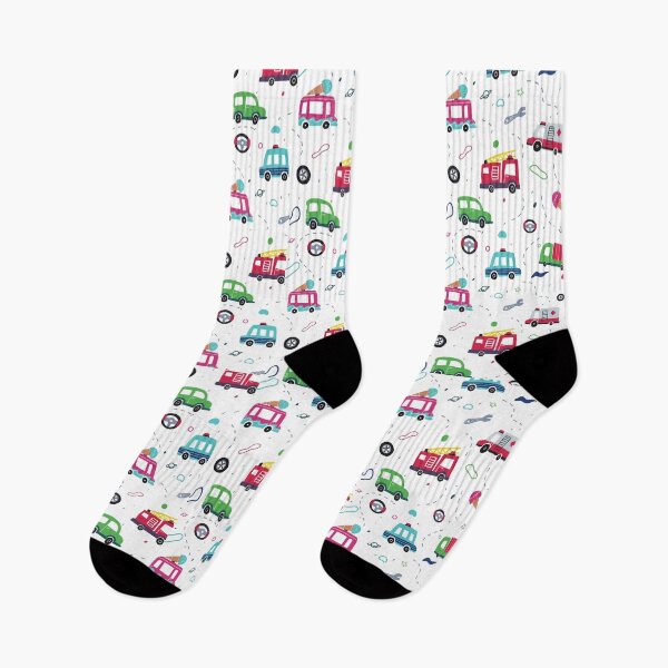 Item preview, Colorful Cartoon Car Pattern – Fun Kids Vehicle Design designed and sold by Luxe Evites .
