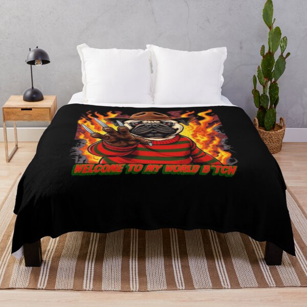 Item preview, Puggy Krueger Welcome to my world b*tch designed and sold by Bigfoot T-Shirt Co..