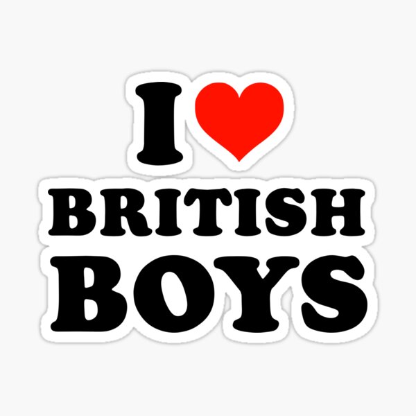 Item preview, I Love British Boys designed and sold by Beautiricart.