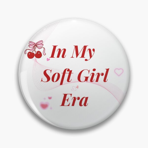 Item preview, In My Soft Girl Era – Aesthetic Cherry & Heart Design designed and sold by Luxe Evites .