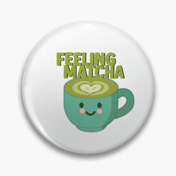 Item preview, Feeling Matcha – Cute Matcha Latte Art Illustration designed and sold by CmpsDesigns .