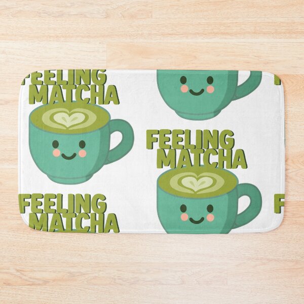 Item preview, Feeling Matcha – Cute Matcha Latte Art Illustration designed and sold by CmpsDesigns .