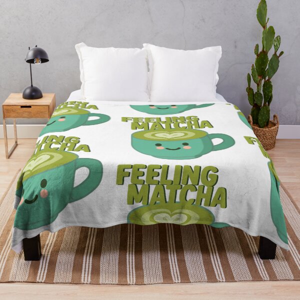 Item preview, Feeling Matcha – Cute Matcha Latte Art Illustration designed and sold by CmpsDesigns .
