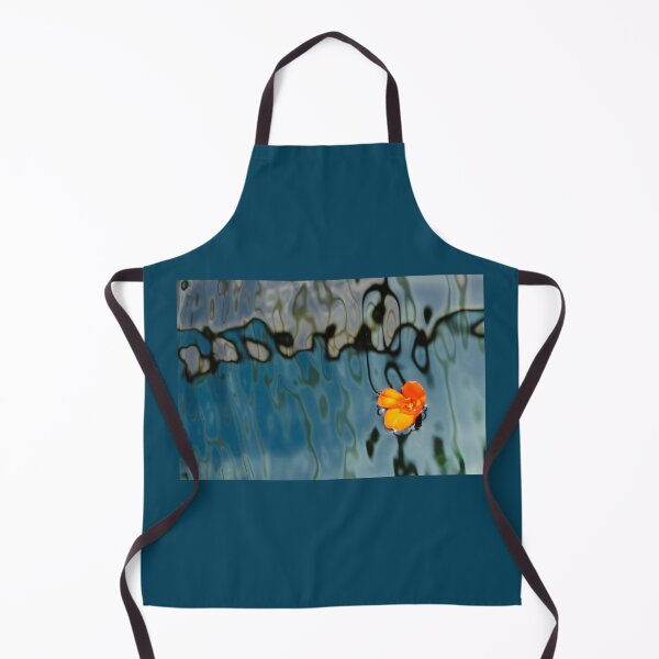 Item preview, Orange Flower on Water with Reflections designed and sold by Tridentulus.