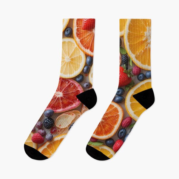 Item preview, Citrus & Berries Summer Slice Pattern designed and sold by JiffyGirls.