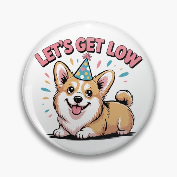 Item preview, Let’s Get Low Corgi designed and sold by theartfulaspie.