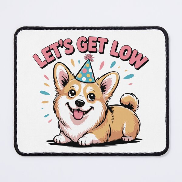 Item preview, Let’s Get Low Corgi designed and sold by theartfulaspie.