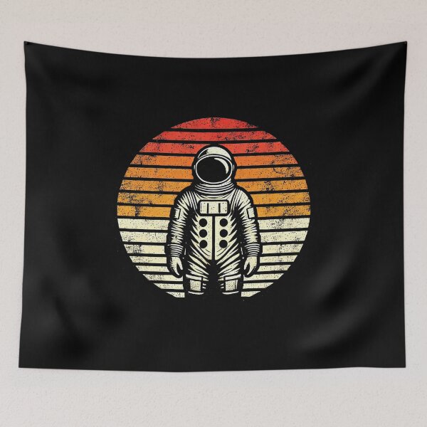Item preview, Retro Space Explorer Vintage Astronaut Adventure designed and sold by Jcat7.