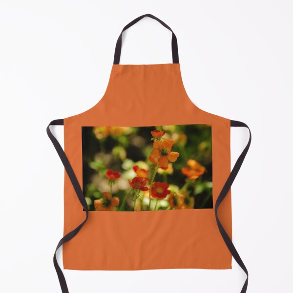 Item preview, Large-Leaved Avens Orange Flowers designed and sold by Tridentulus.