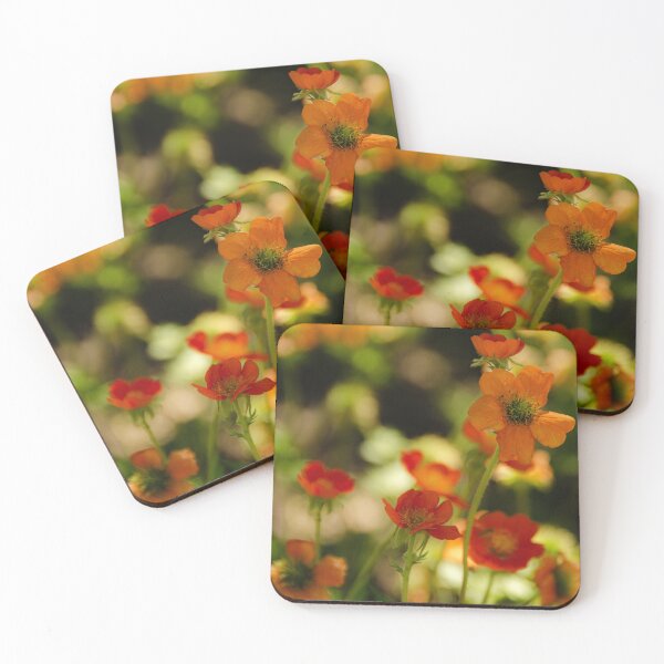 Item preview, Large-Leaved Avens Orange Flowers designed and sold by Tridentulus.