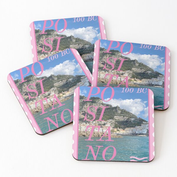 Item preview, Positano Italy Amalfi Coast Postage Stamp designed and sold by PhoebesFunkyArt.