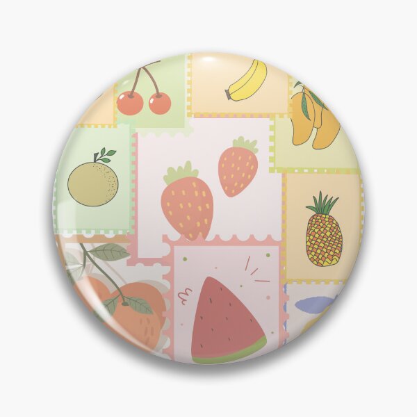 Artikelvorschau, Obstcollage-Stempel entworfen und verkauft von MIMI Design.