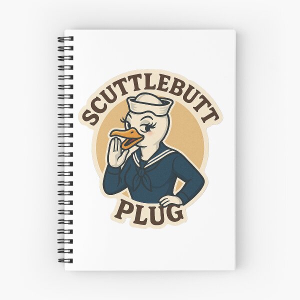 Item preview, Scuttlebutt Plug. Chismosa of the Seas.  designed and sold by All_Things_Navy.