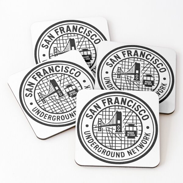 Item preview, San Francisco Manhole Cover – Golden Gate Bridge & Cable Car Design designed and sold by Urban designs by PiMediaDen.
