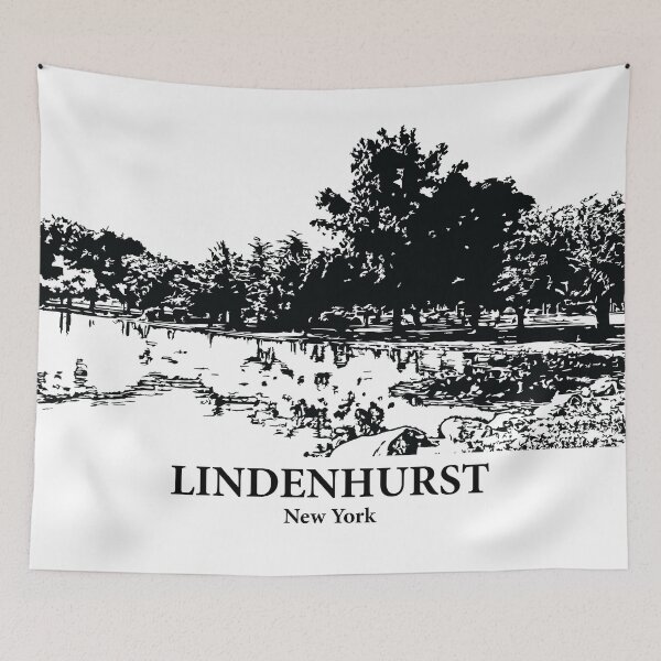Item preview, Lindenhurst - New York designed and sold by Lakeric Cityscapes.