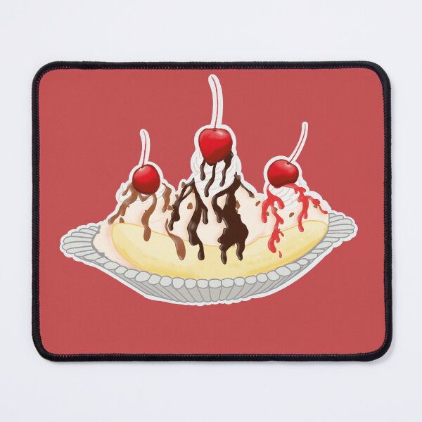 Item preview, Banana Split Sundae designed and sold by funkyfruitcup.