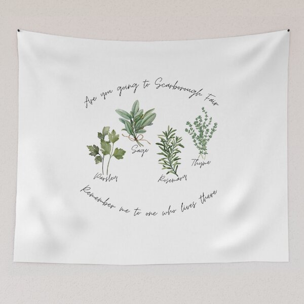 Item preview, Scarborough Fair 1 designed and sold by LoveGraceValor.