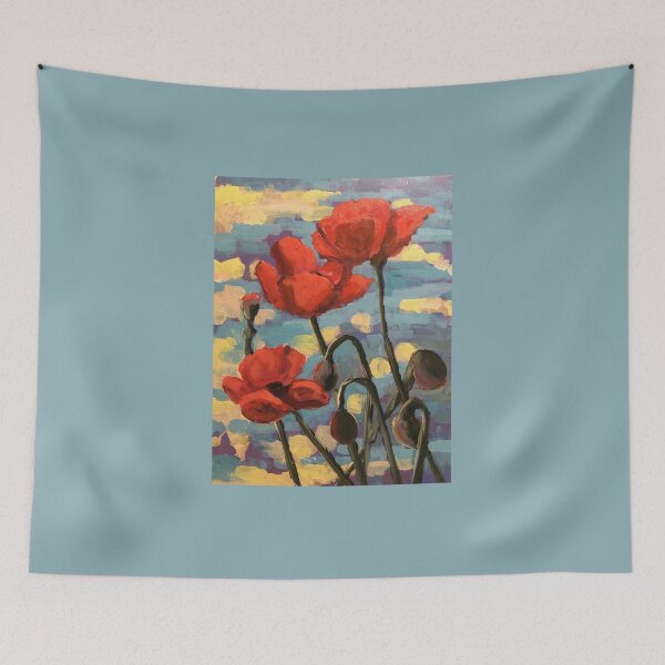 Aperçu de l'œuvre Coquelicots du Jour du Souvenir créée et vendue par Susan Elizabeth Jones Art.