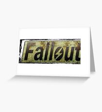 Fallout T-Shirt Greeting Card
