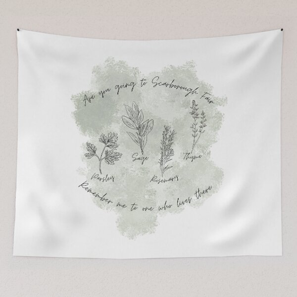 Item preview, Scarborough Fair 3 designed and sold by LoveGraceValor.