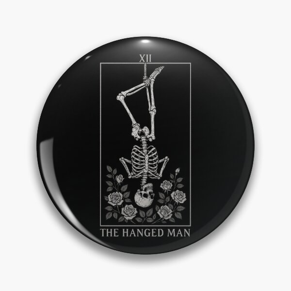 Item preview, The Hanged Man - Major Arcana - Skeleton Tarot Cards designed and sold by Boriken Brujas.