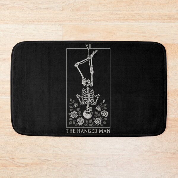 Item preview, The Hanged Man - Major Arcana - Skeleton Tarot Cards designed and sold by Boriken Brujas.
