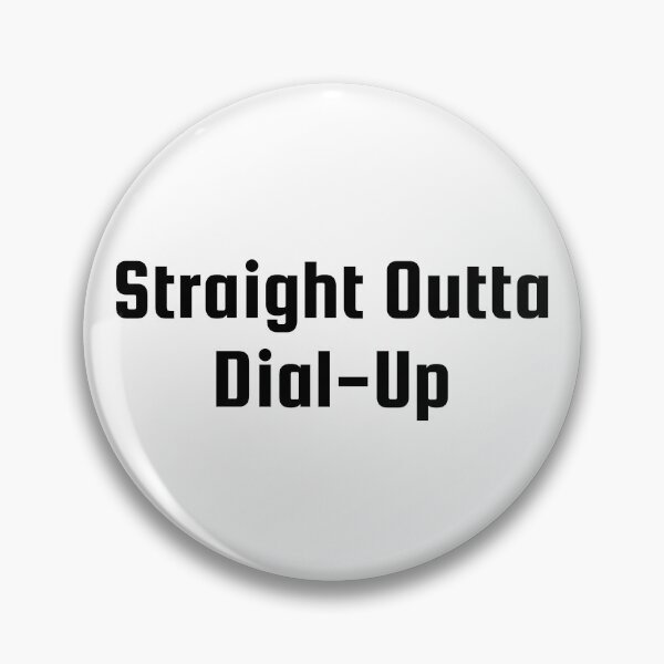Item preview, Straight Outta Dial-Up designed and sold by Ninjacatoff.