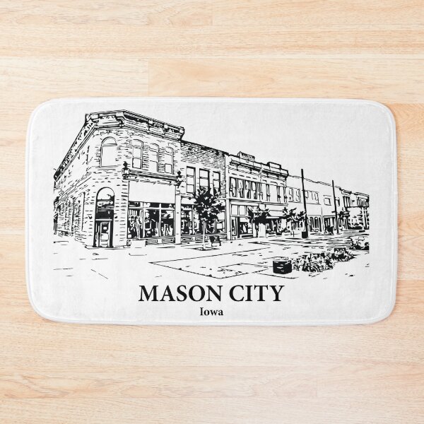 Artikelvorschau, Mason City - Iowa entworfen und verkauft von Lakeric Cityscapes.
