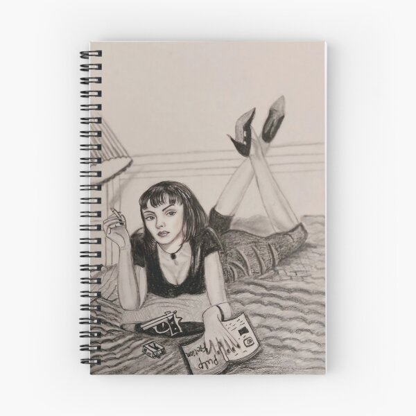 Artikelvorschau, Mia Wallace: Pulp Fiction entworfen und verkauft von ColorsByRitu.