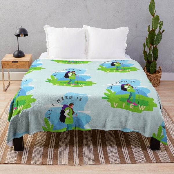 Item preview, All I Need Is View – Hiking Adventure Design designed and sold by Compassolo.